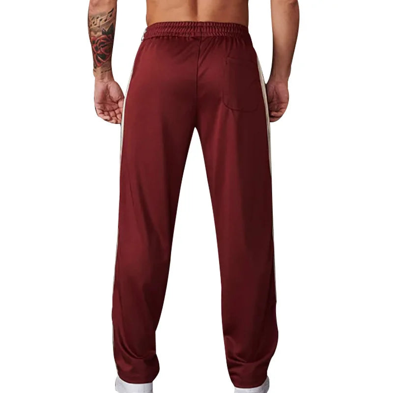 trendy brand strips men's pants