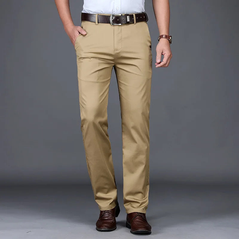 Classic Casual Pants Mens Clothing