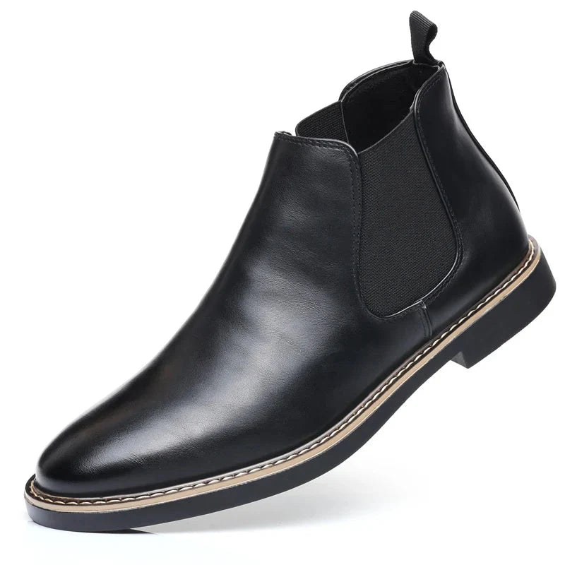 Men Boots Chelsea Leather Boots