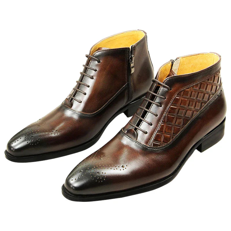 Premium Men's Leather Boots