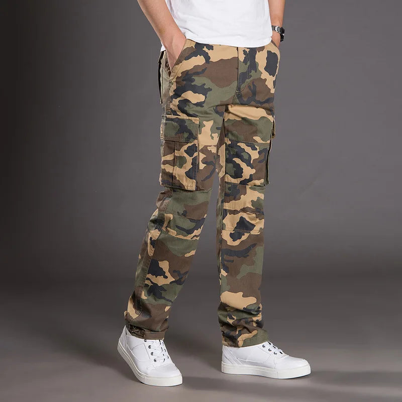 Men's Cargo Pants Cotton Work Wear