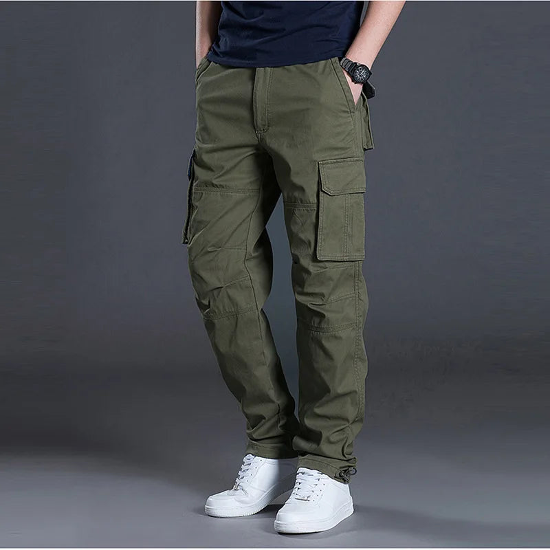 Men's Cargo Pants Cotton Work Wear