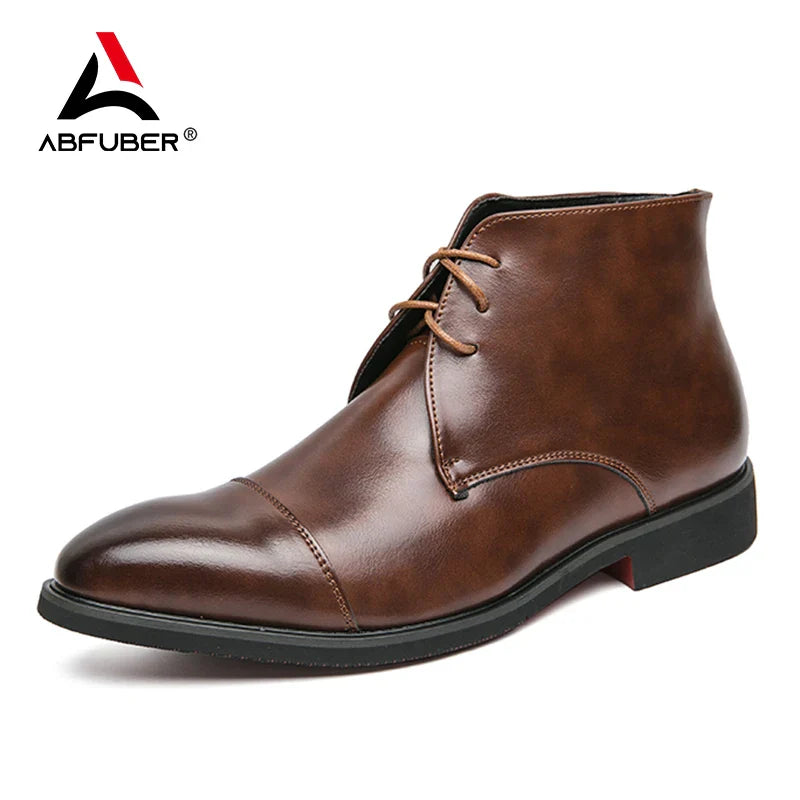 Luxury Leather Men Boots