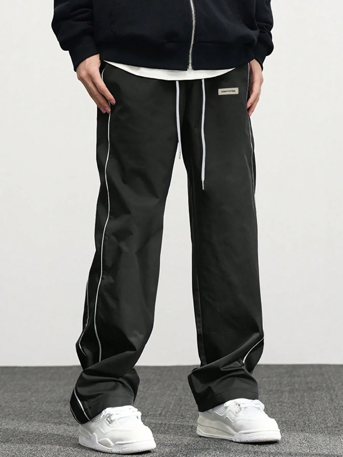 Casual Cotton Cargo Pants For Men, Men's Loose Cargo Pants
