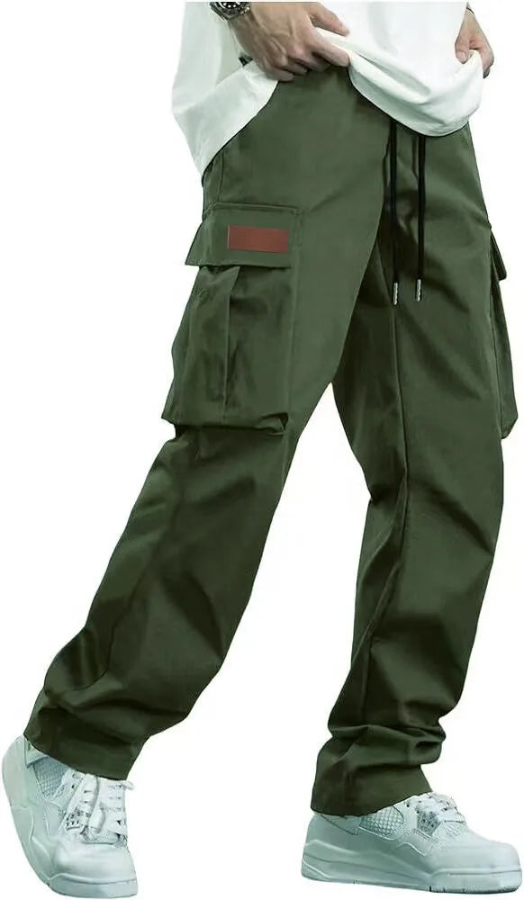 Men's multi pocket workwear pants