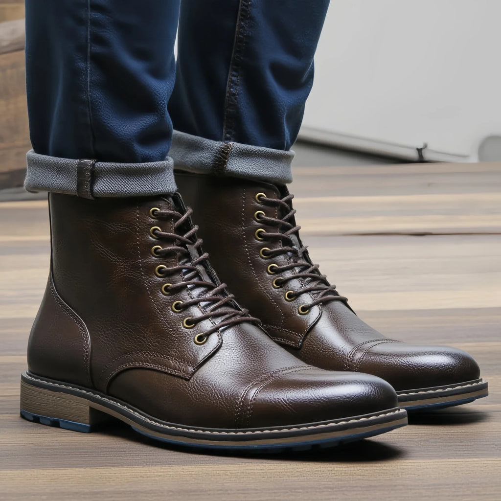 Ankle Fashion Casual Men Boots