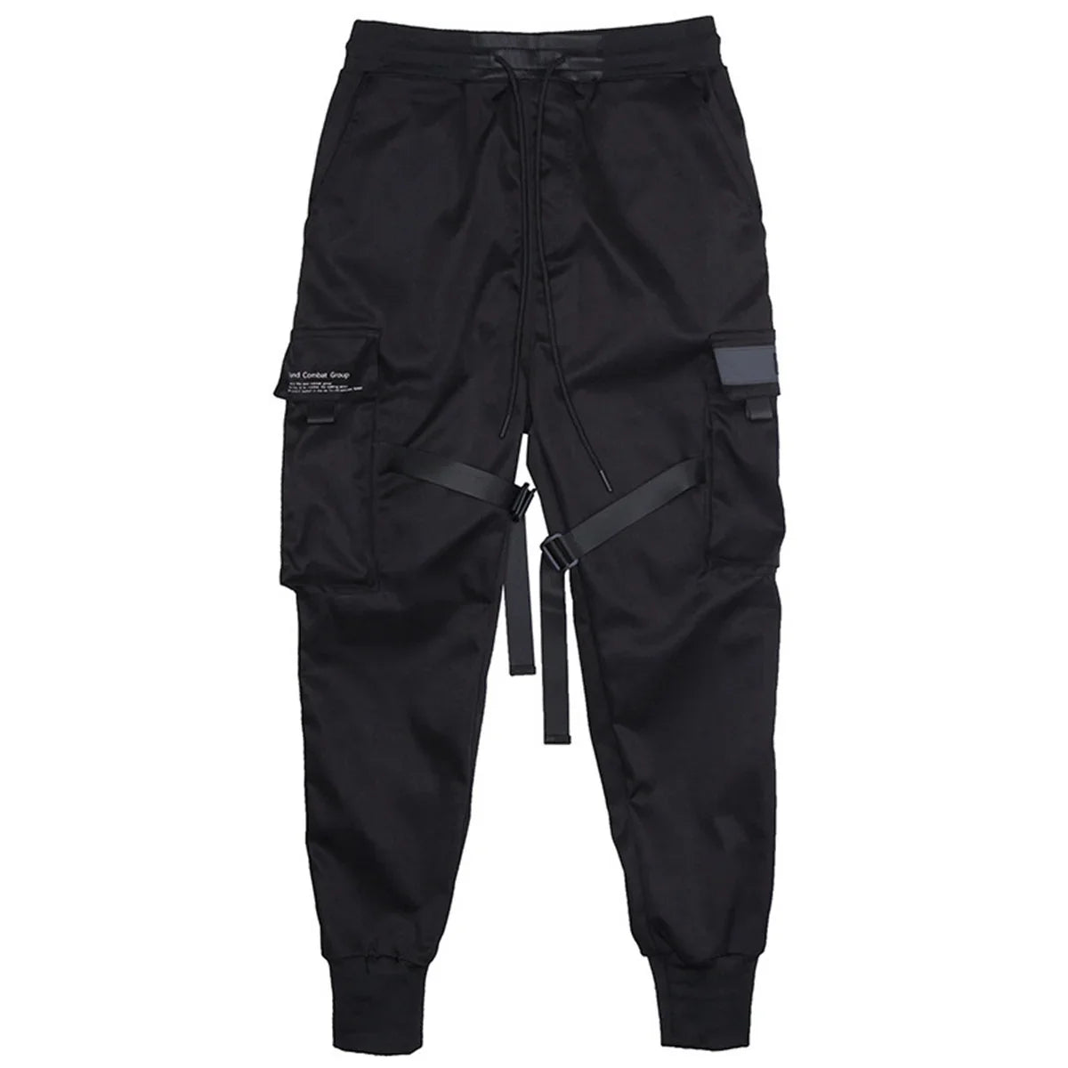 Black Hip Hop Cargo Pants