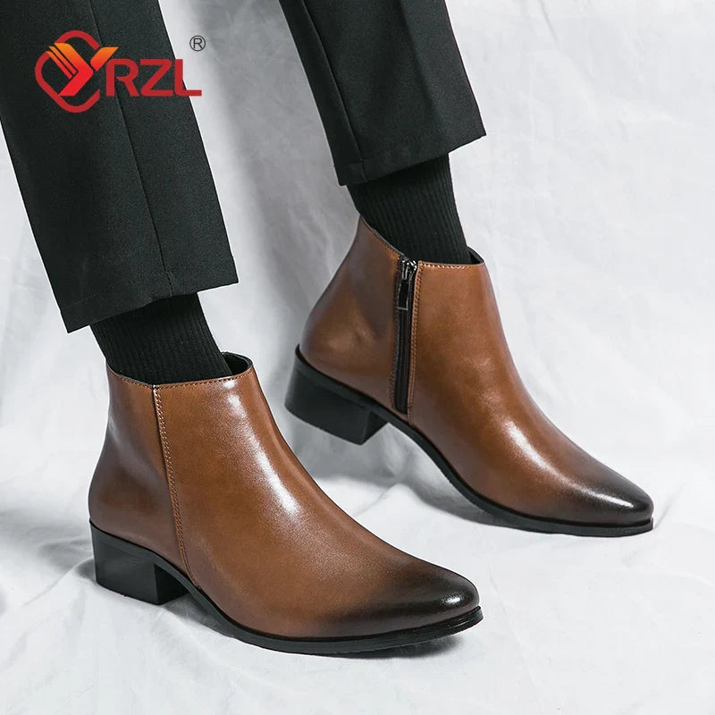 Mens  Leather Classic Shoes