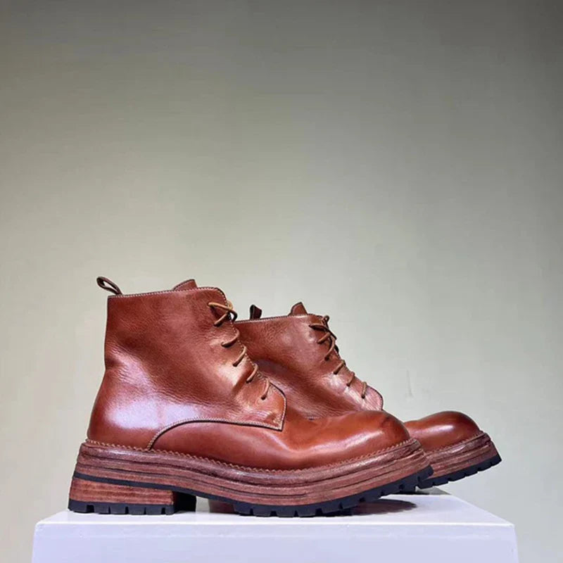 Retro Genuine Leather Men's Boots