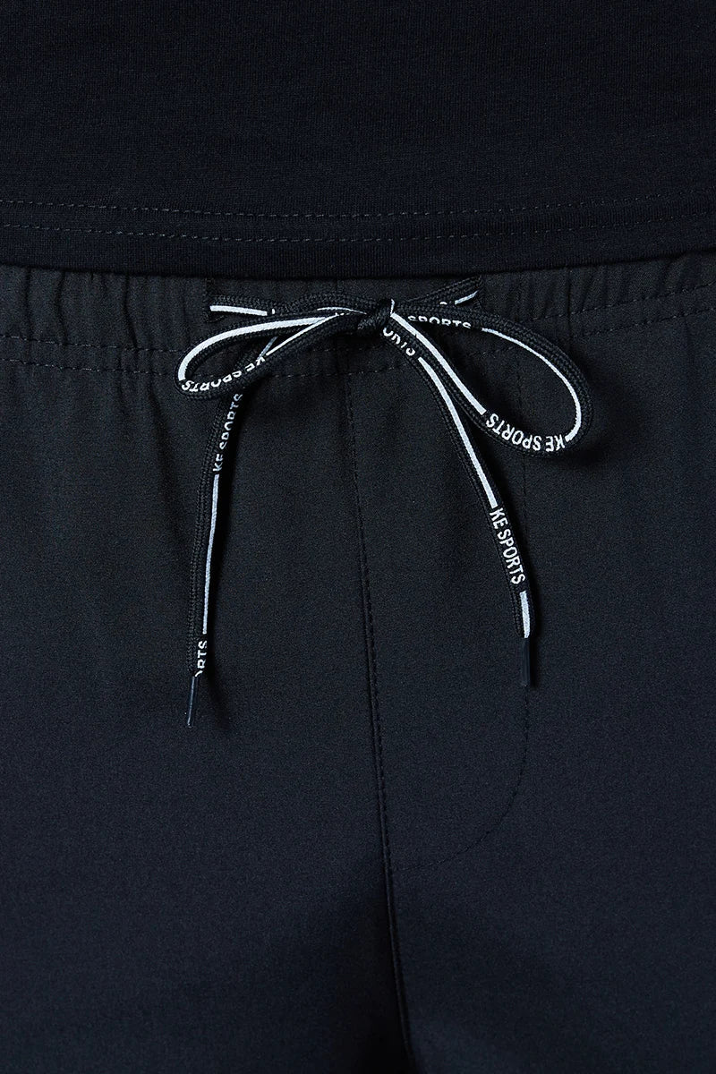 Summer Mens Ice Silk Pants 2024 New Slim Fit Breathable Bicycle Quick Drying Feet Pants Casual Outdoor Solid Color Fishing Pants