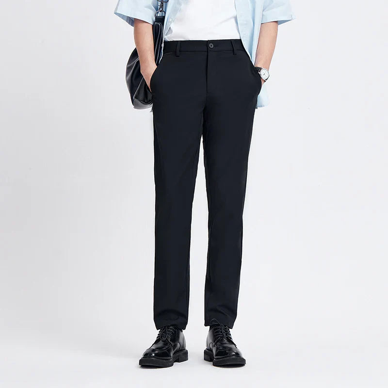 Semir Casual Pants Men 2025 Summer New Cool-Sensing Simple Commuter Slim Fit Long Pants