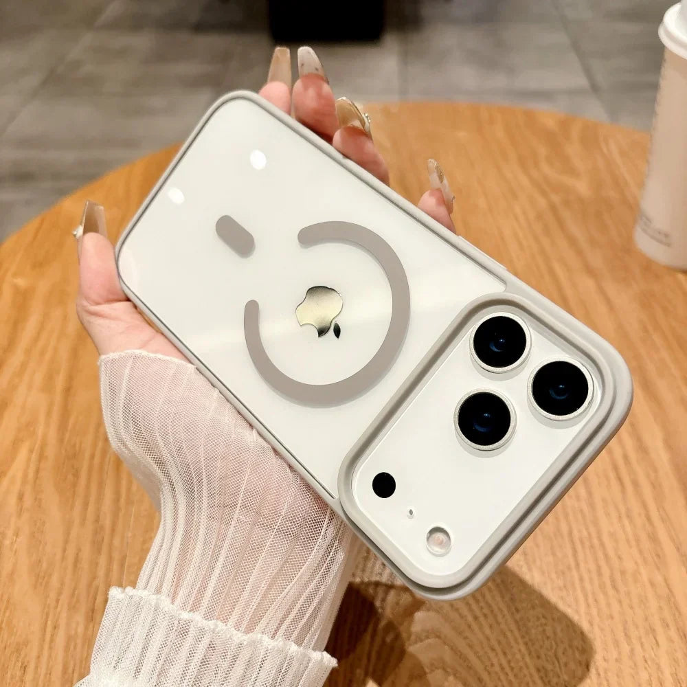 17 Pro Max For Magsafe Case For iPhone 17 Pro Max 17Pro 17ProMax Cover For iphone17 ProMax Original Transparent Acrylic Case