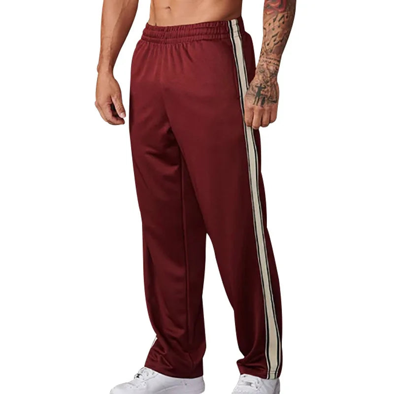 trendy brand strips men's pants