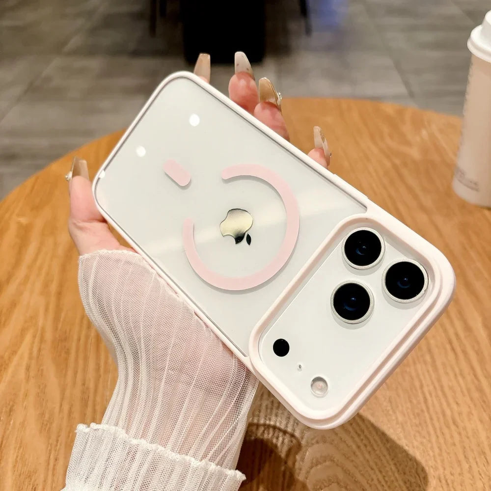 17 Pro Max For Magsafe Case For iPhone 17 Pro Max 17Pro 17ProMax Cover For iphone17 ProMax Original Transparent Acrylic Case