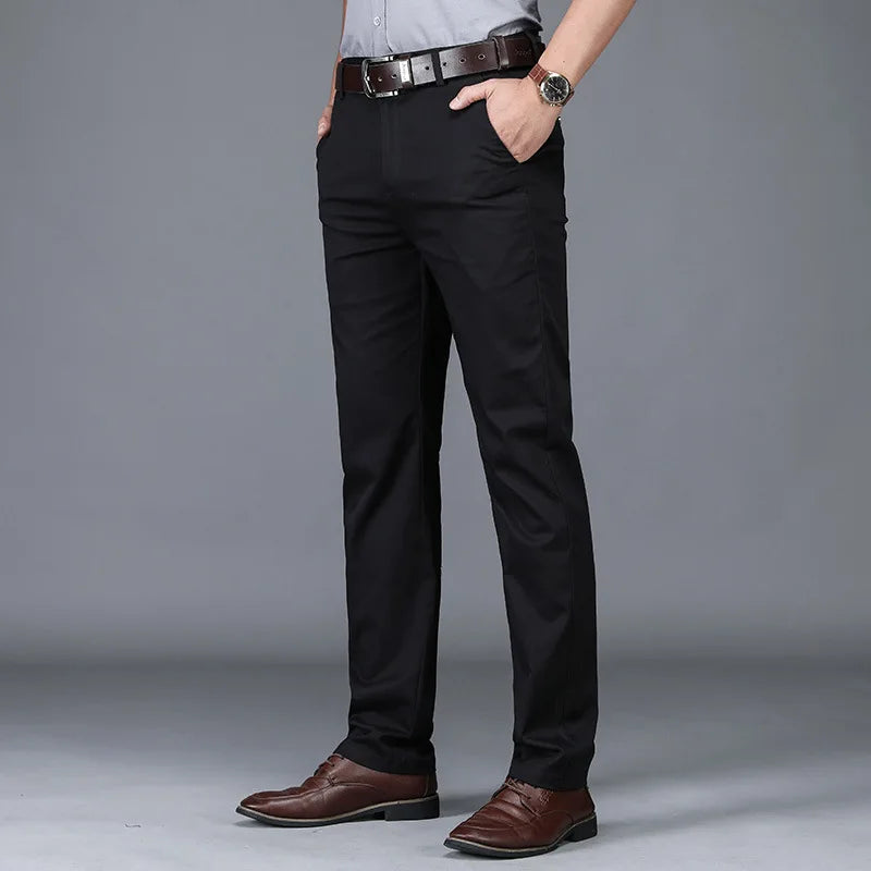 Classic Casual Pants Mens Clothing