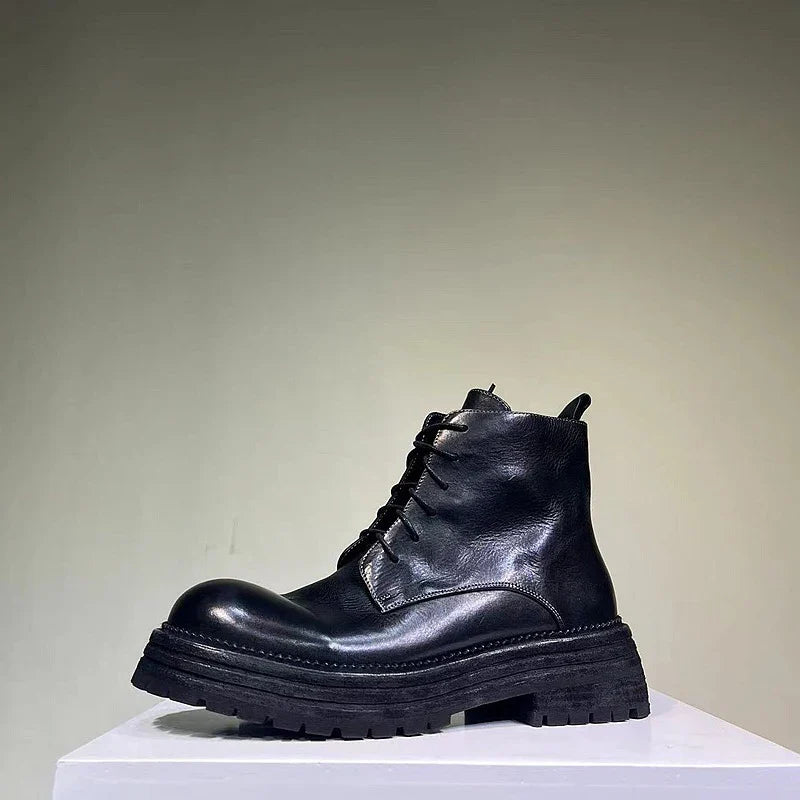 Retro Genuine Leather Men's Boots