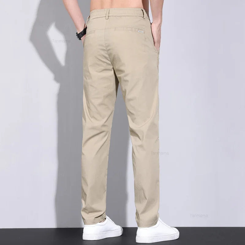 Ultra-thin Elastic Men's Casual Pants