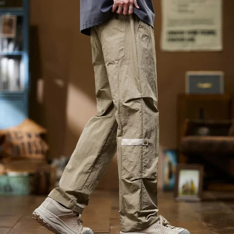 High Waist Men's Leg Pants