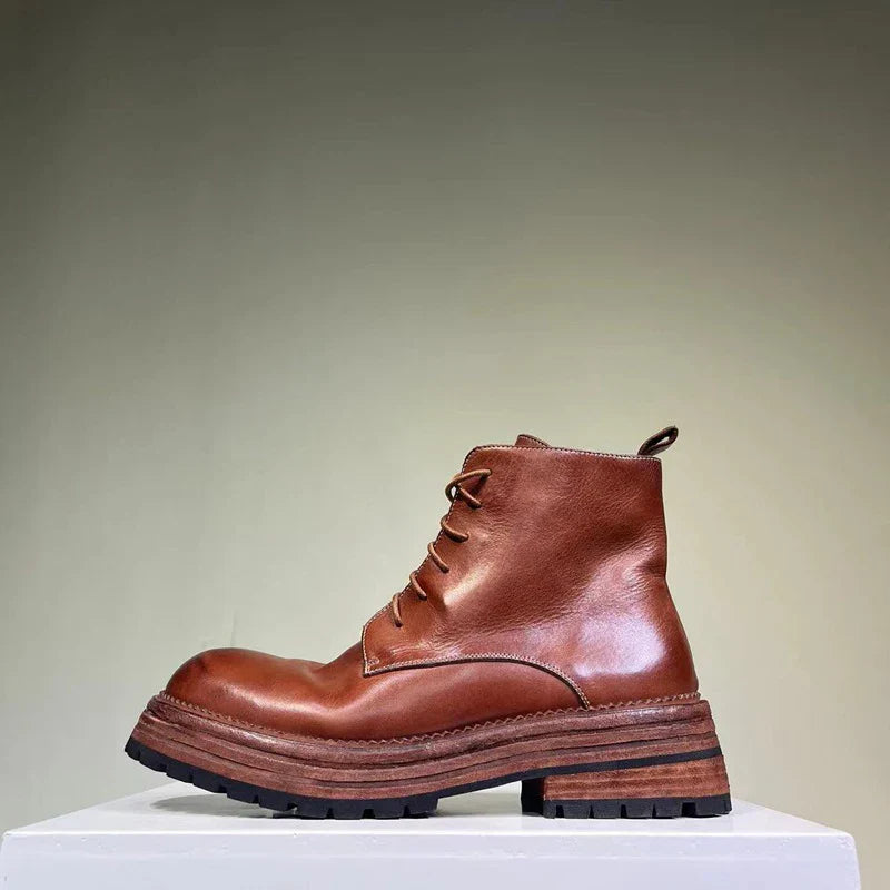 Retro Genuine Leather Men's Boots