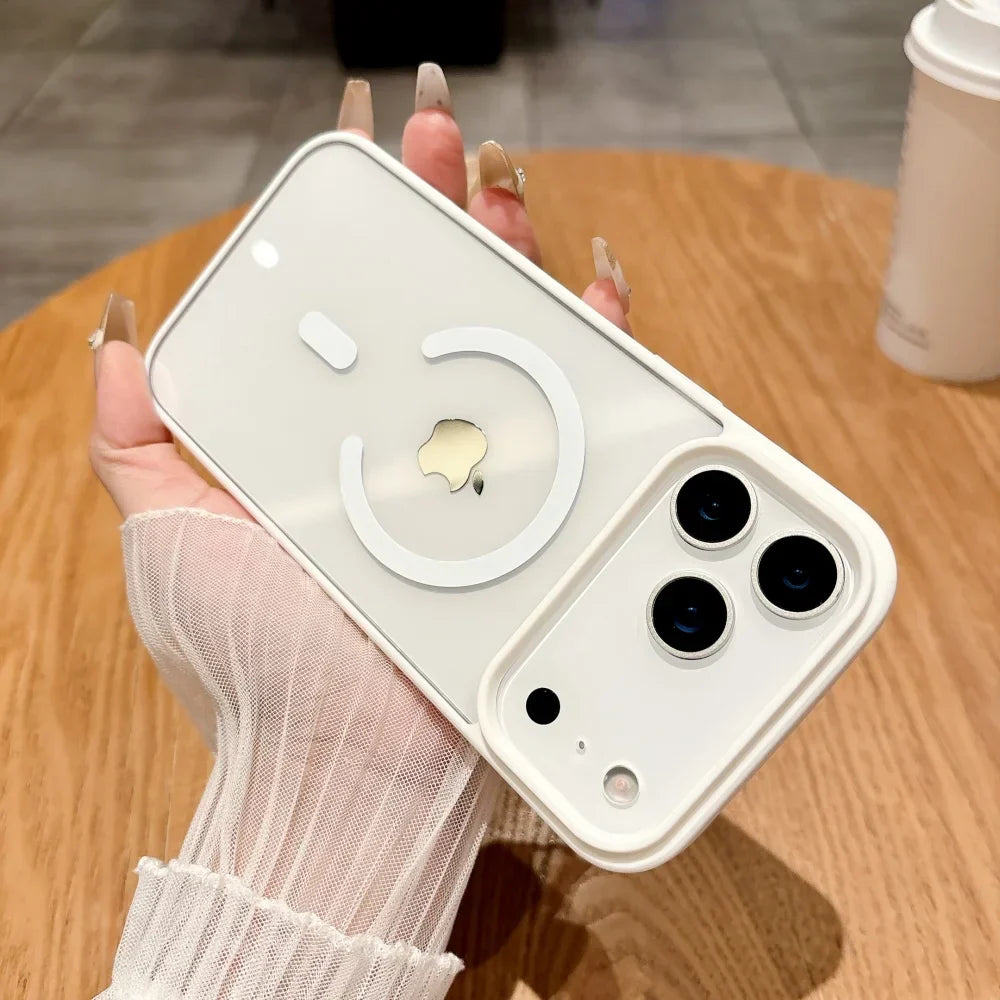 17 Pro Max For Magsafe Case For iPhone 17 Pro Max 17Pro 17ProMax Cover For iphone17 ProMax Original Transparent Acrylic Case