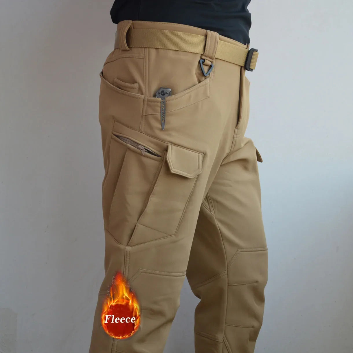 Men Waterproof Climbing Cargo Pants