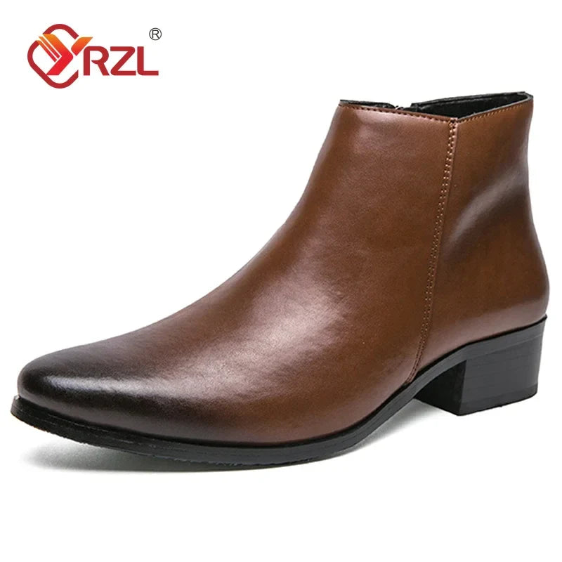 Mens  Leather Classic Shoes