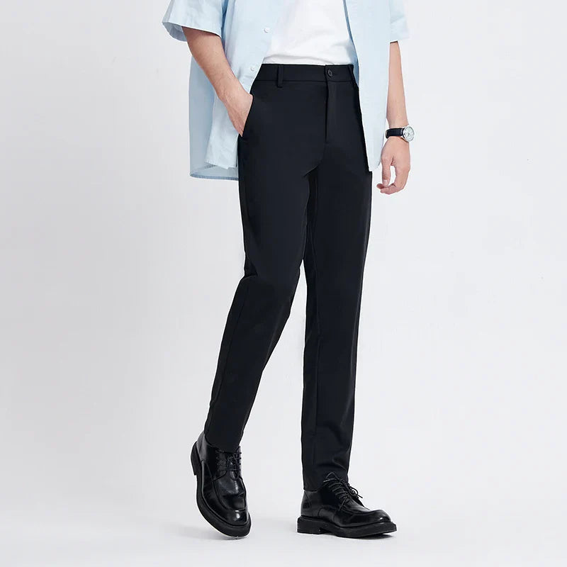 Semir Casual Pants Men 2025 Summer New Cool-Sensing Simple Commuter Slim Fit Long Pants