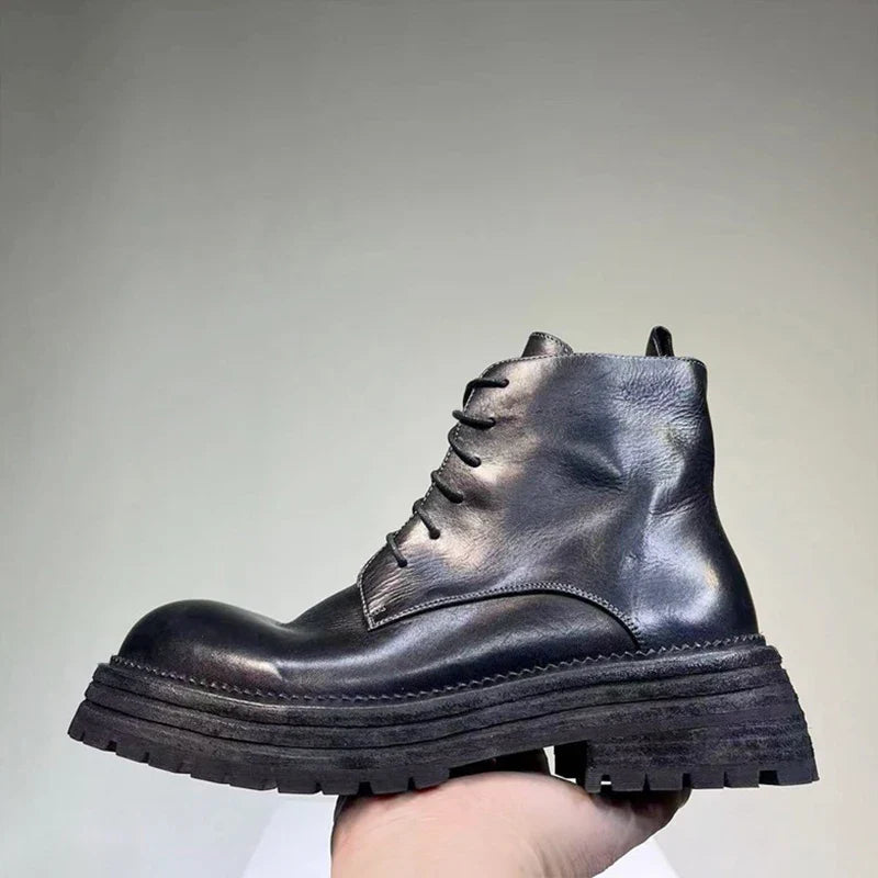 Retro Genuine Leather Men's Boots