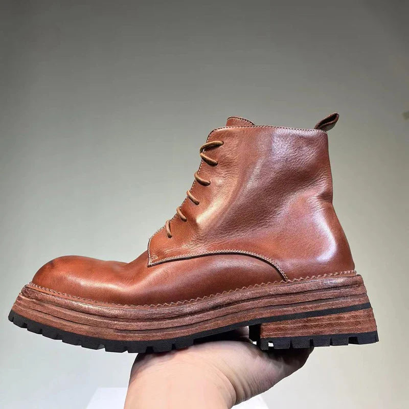 Retro Genuine Leather Men's Boots
