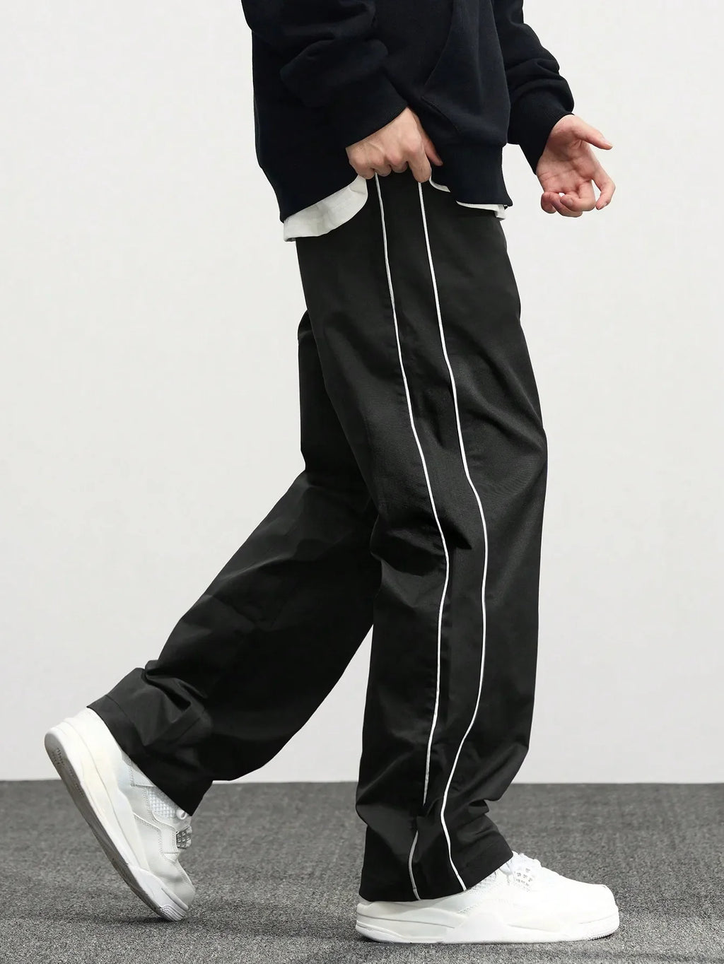 Casual Cotton Cargo Pants For Men, Men's Loose Cargo Pants