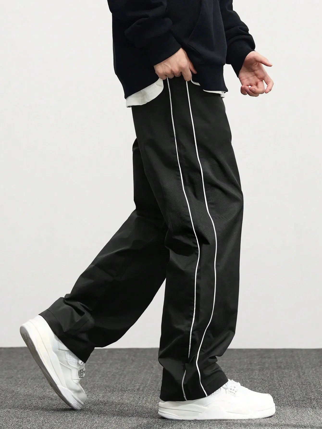 Casual Cotton Cargo Pants For Men, Men's Loose Cargo Pants