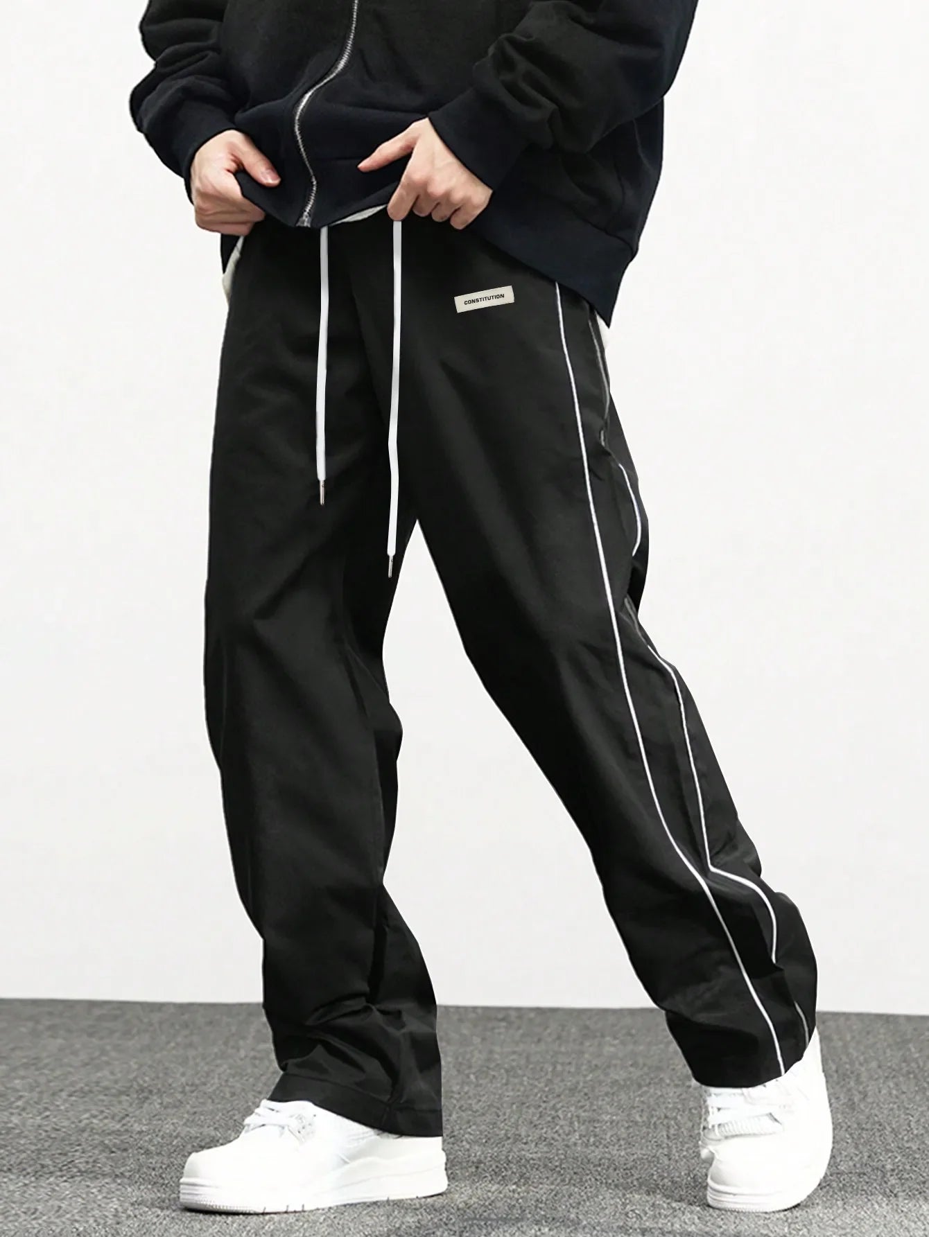 Casual Cotton Cargo Pants For Men, Men's Loose Cargo Pants